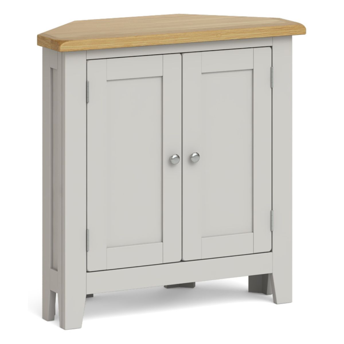 Armoire d'angle gris Gentry