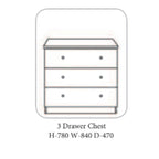 Commode Gurteen moderne grise