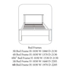 Lit bas blanc du Pays de Galles