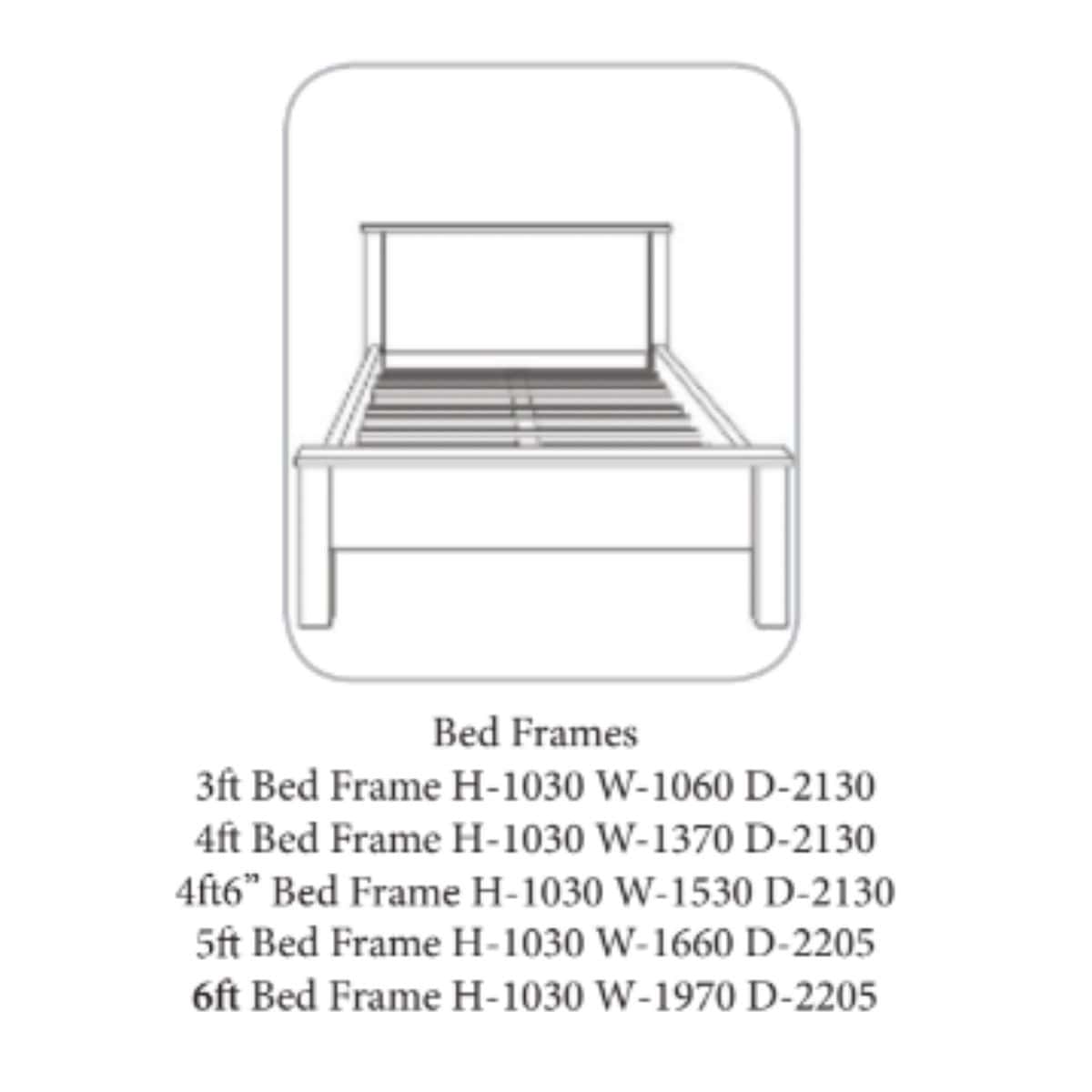 Lit bas blanc du Pays de Galles