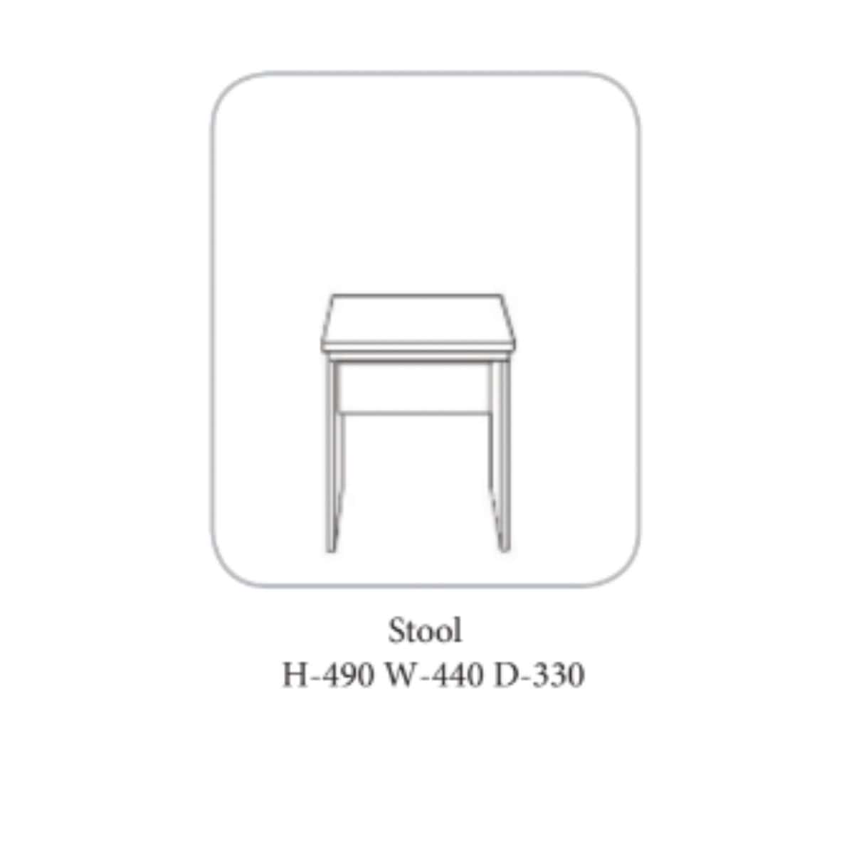 Coiffeuse moderne grise Gurteen