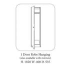 Armoire blanche moderne du Pays de Galles