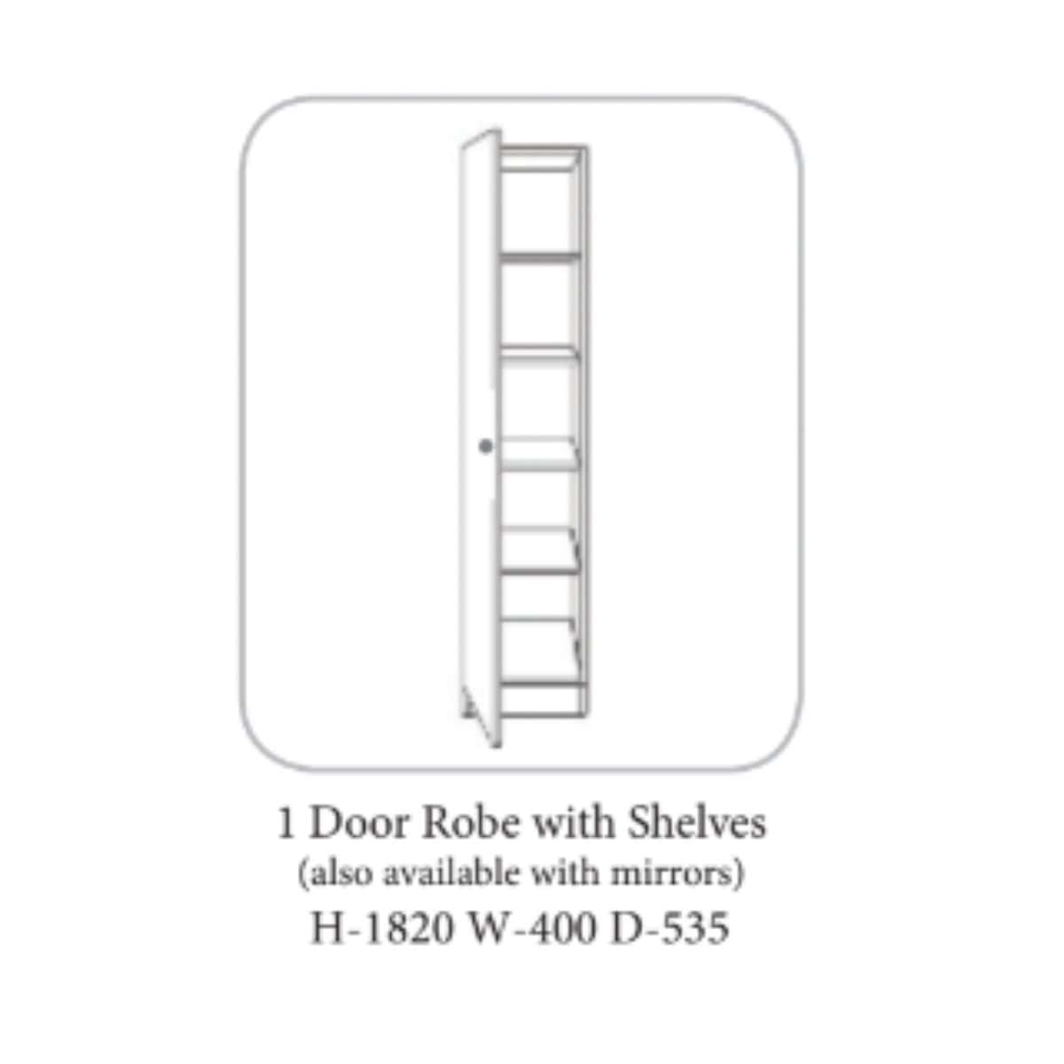 Armoire blanche moderne du Pays de Galles