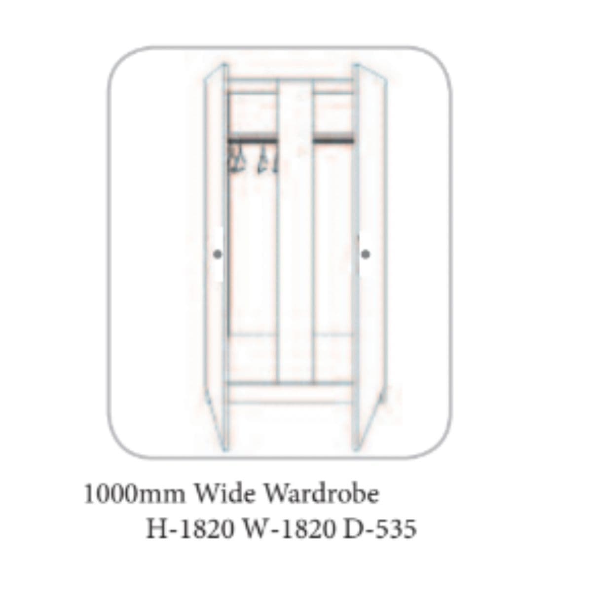 Armoire moderne grise Gurteen