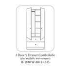 Armoire moderne grise Gurteen