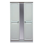 Armoire en bois gris clair Glandor