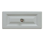 Coiffeuse moderne grise Gurteen