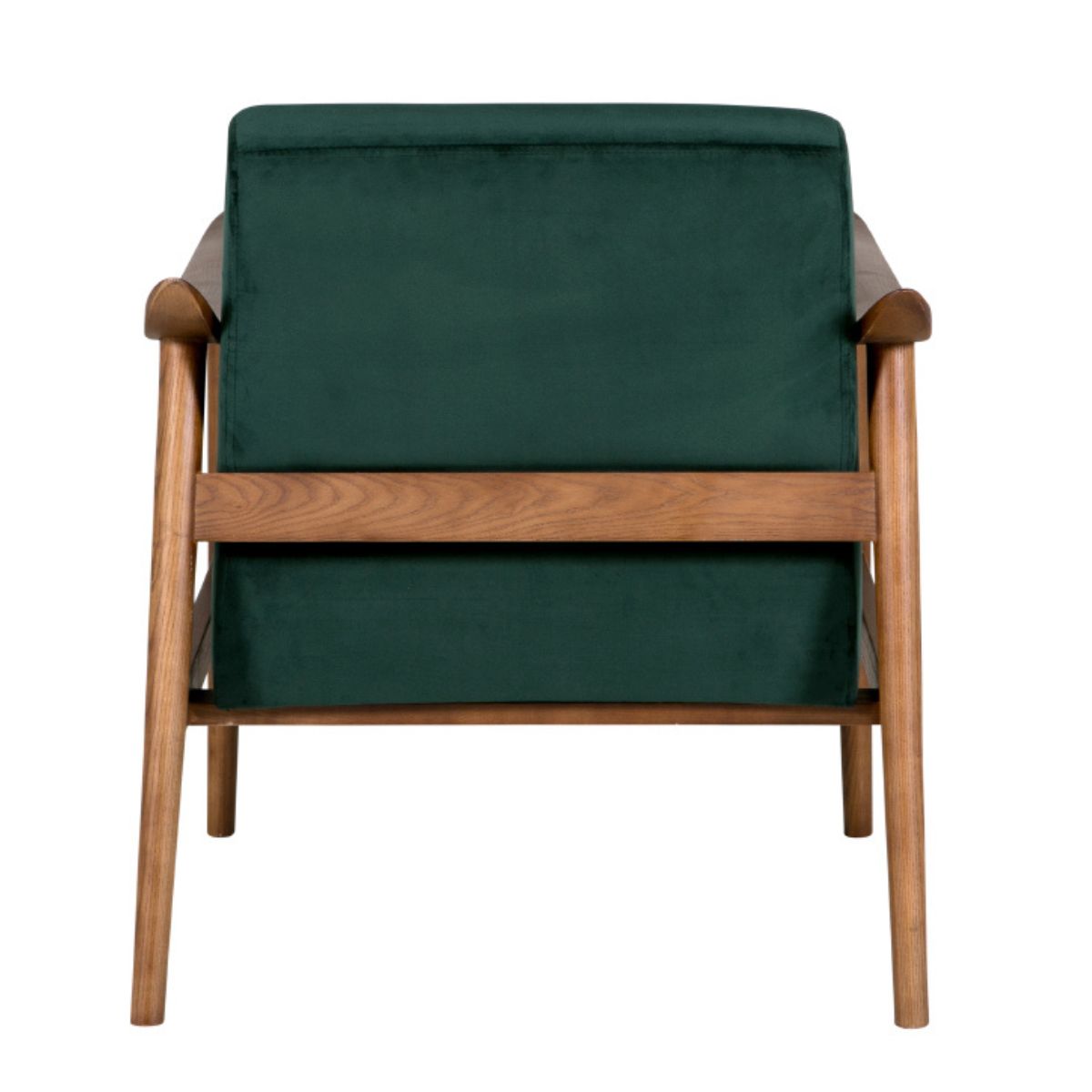 Fauteuil d'appoint en velours Hiram