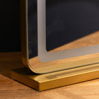 Miroir de coiffeuse Hollywood Gold Arch