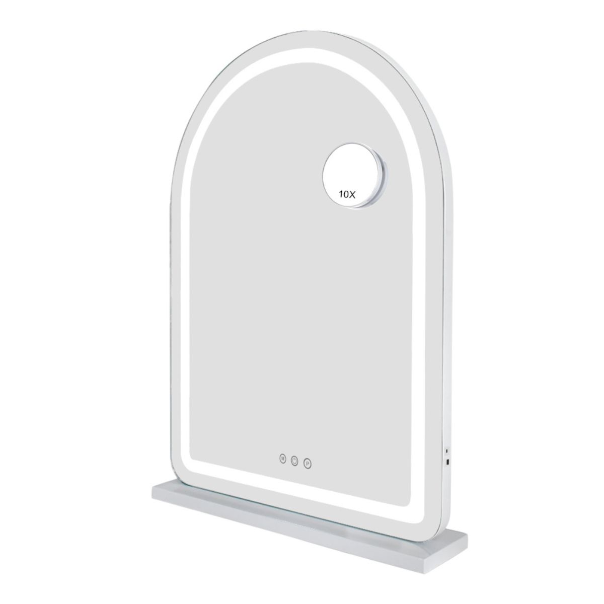 Miroir de coiffeuse Hollywood White Arch