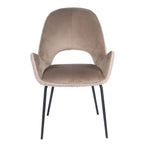 Chaise de salle à manger Jennifer Boucle