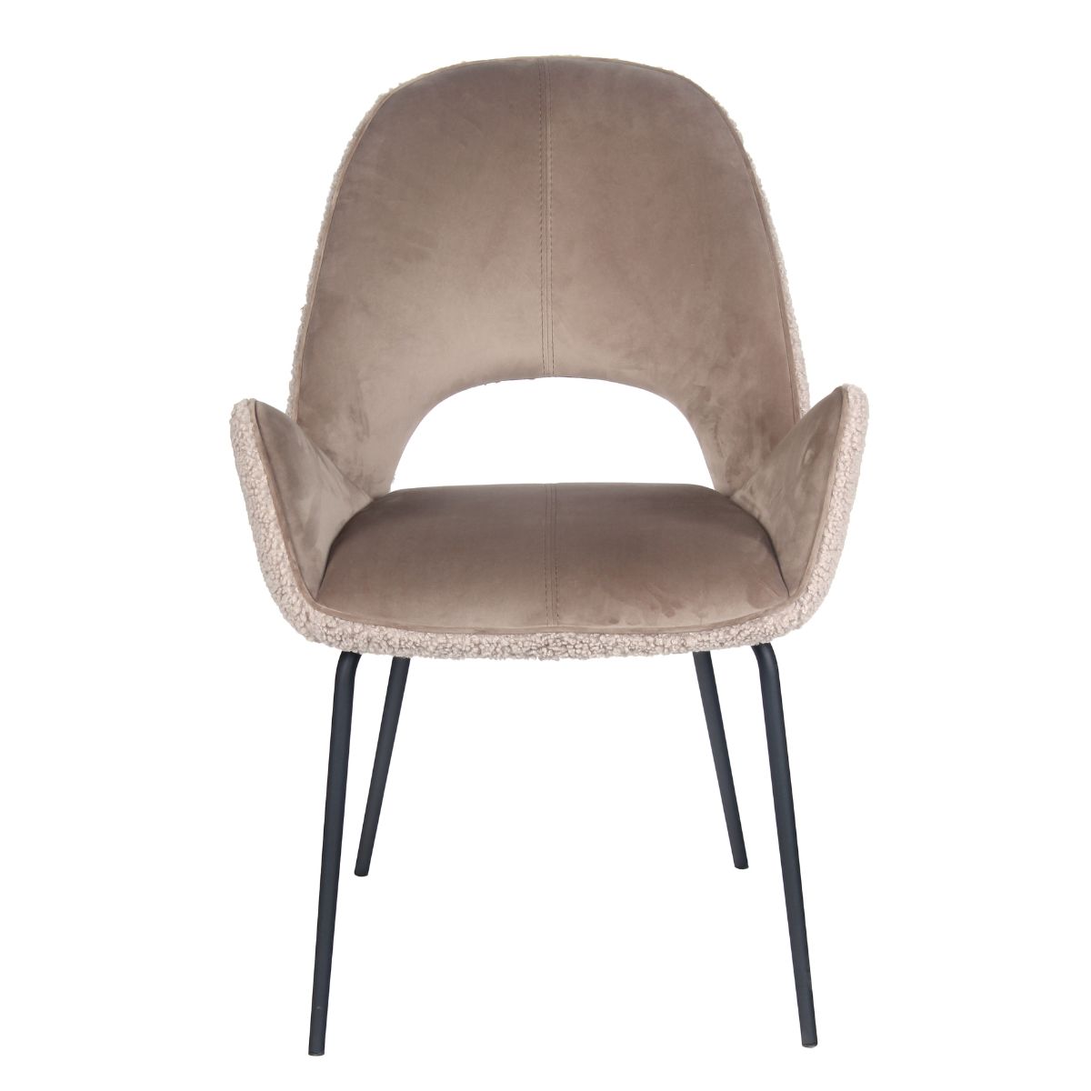 Chaise de salle à manger Jennifer Boucle