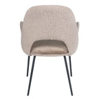 Chaise de salle à manger Jennifer Boucle