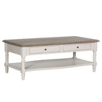 Table basse Lancelot à 2 tiroirs