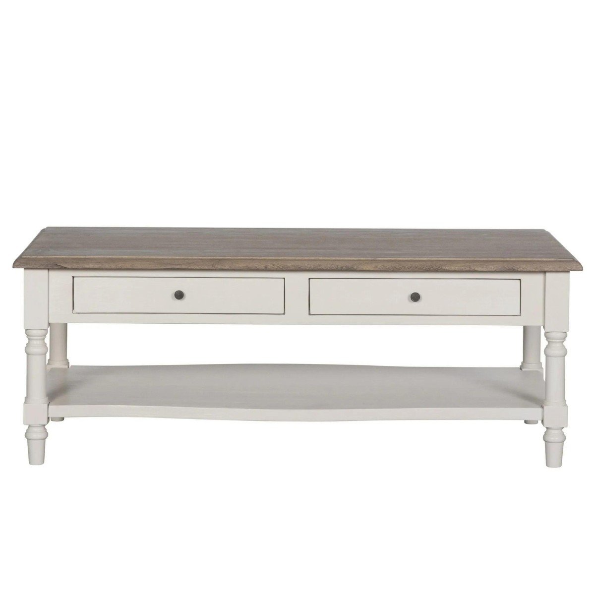 Table basse Lancelot à 2 tiroirs