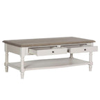 Table basse Lancelot à 2 tiroirs