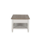 Table basse Lancelot à 2 tiroirs