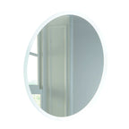 Miroir rond LED lunaire