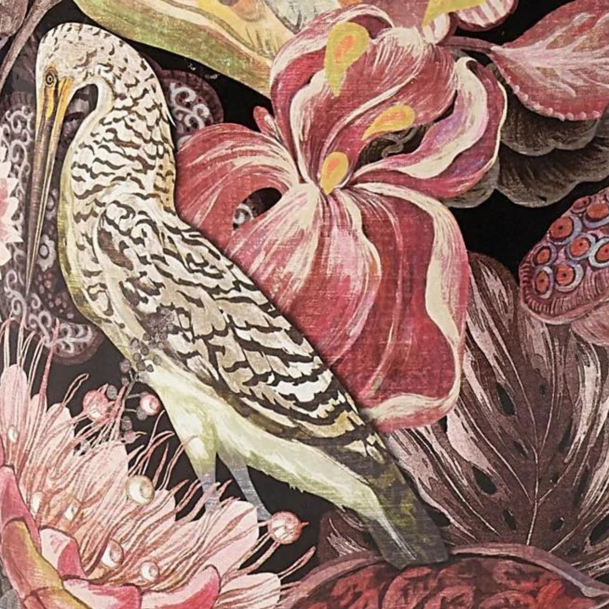 Pot à oiseaux oriental Ginger Tall 9