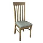 Chaise de salle à manger en chêne Maldon