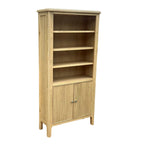 Grande bibliothèque en chêne Maldon