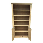 Grande bibliothèque en chêne Maldon