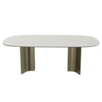 Table de salle à manger en céramique italienne Marco