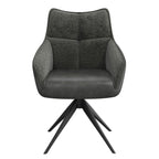 Chaise de salle à manger Martina Grey Bucket