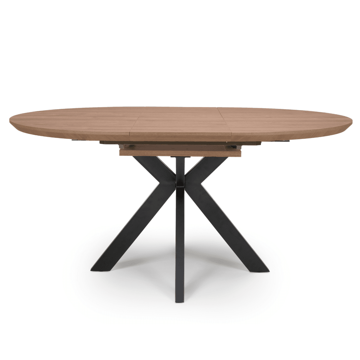 Table de salle à manger ronde extensible Maudie 1,2-1,6 m