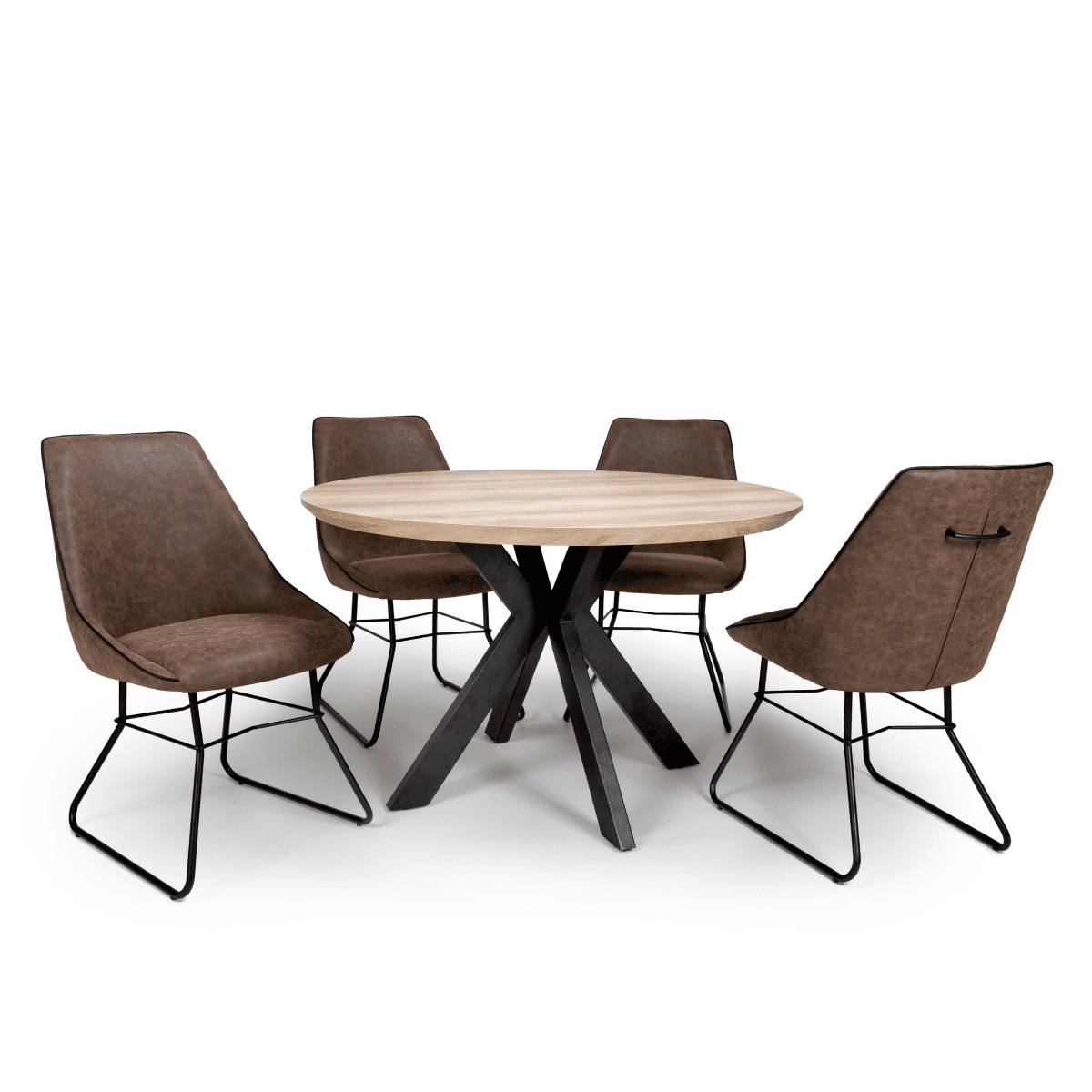 Table de salle à manger ronde Maudie 1,2 m