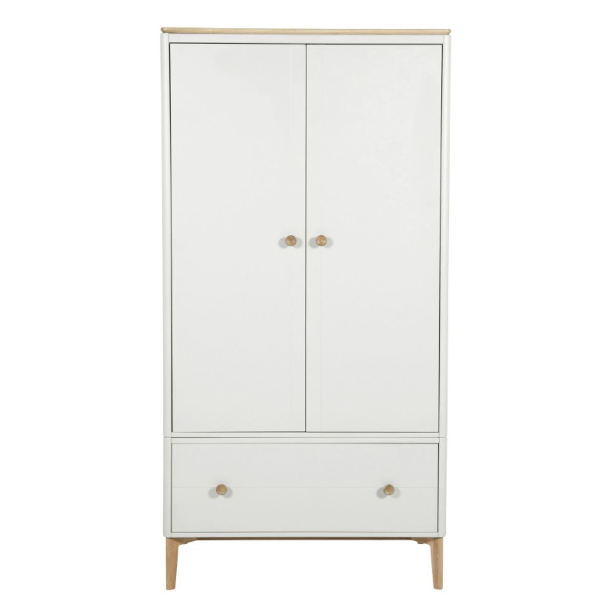 Armoire Megara en chêne cachemire à 2 portes