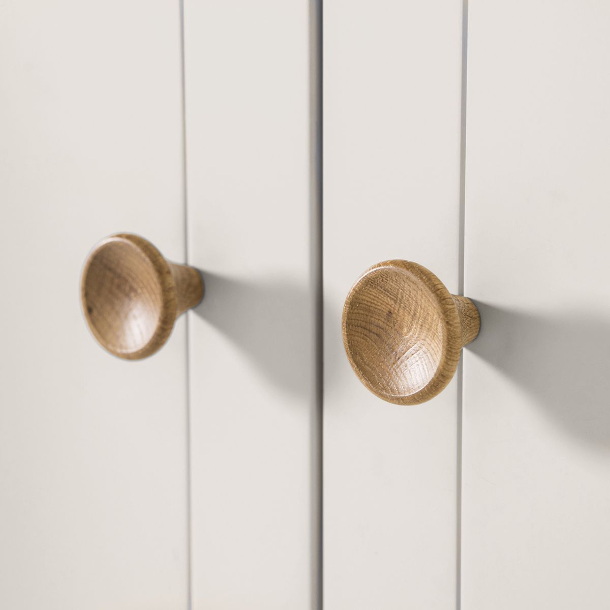 Armoire Megara en chêne cachemire à 2 portes