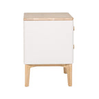 Table de chevet Megara en chêne cachemire