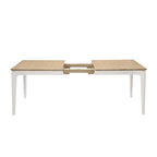 Table de salle à manger extensible Megara en chêne