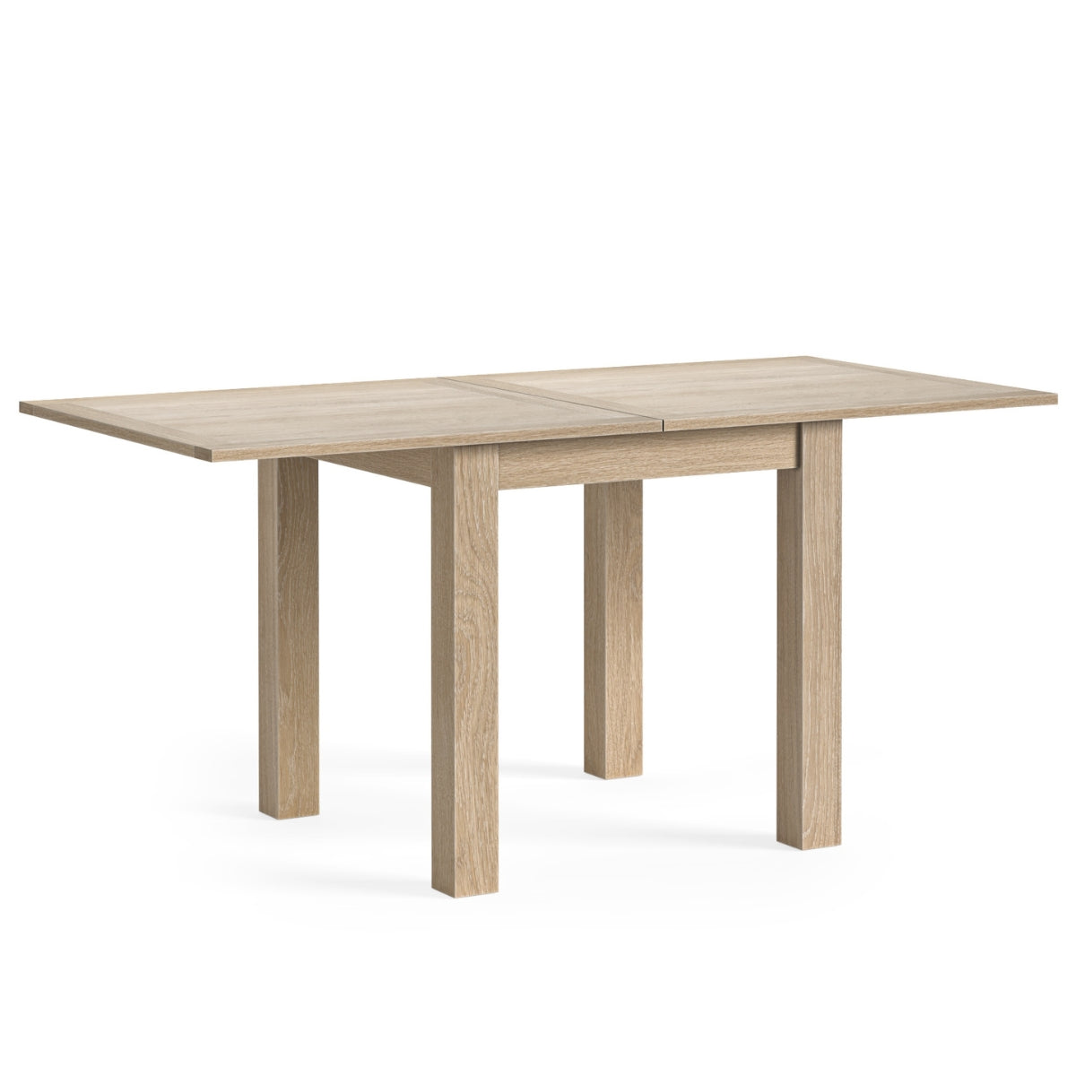 Table de salle à manger à plateau rabattable en chêne Monarda