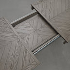 Table de salle à manger extensible Moyvane Grey