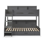 Lit superposé Ozzy simple et double avec rangement