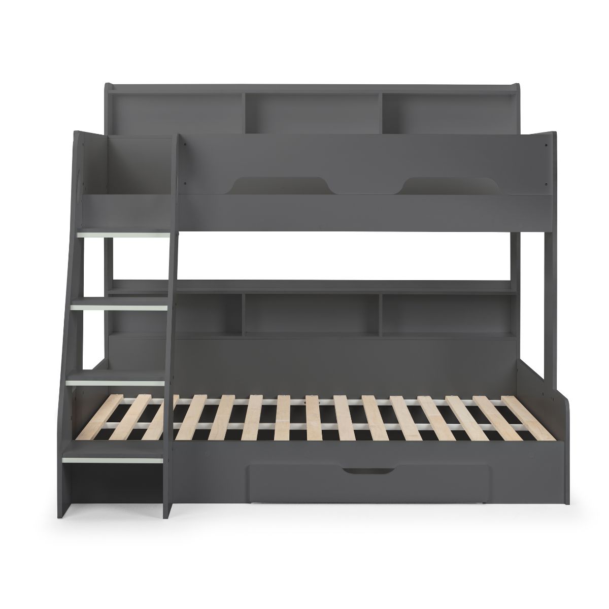 Lit superposé Ozzy simple et double avec rangement