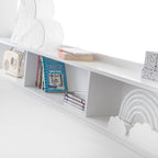 Lit superposé Ozzy simple et double avec rangement