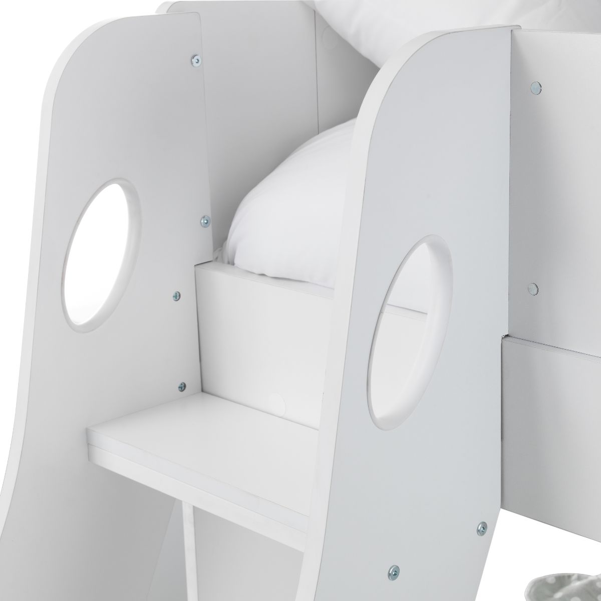 Lit superposé Ozzy simple et double avec rangement