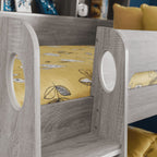 Lit superposé Ozzy avec étagères