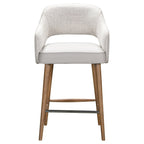 Tabouret de bar contemporain rembourré Pizzoli