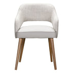 Chaise de salle à manger rembourrée contemporaine Pizzoli