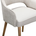 Chaise de salle à manger rembourrée contemporaine Pizzoli