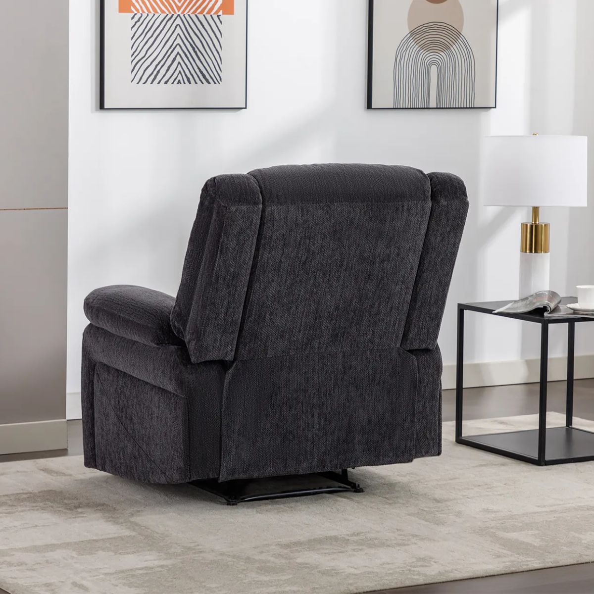 Fauteuil inclinable Polly Charcoal