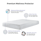 Protège-matelas en éponge de qualité supérieure