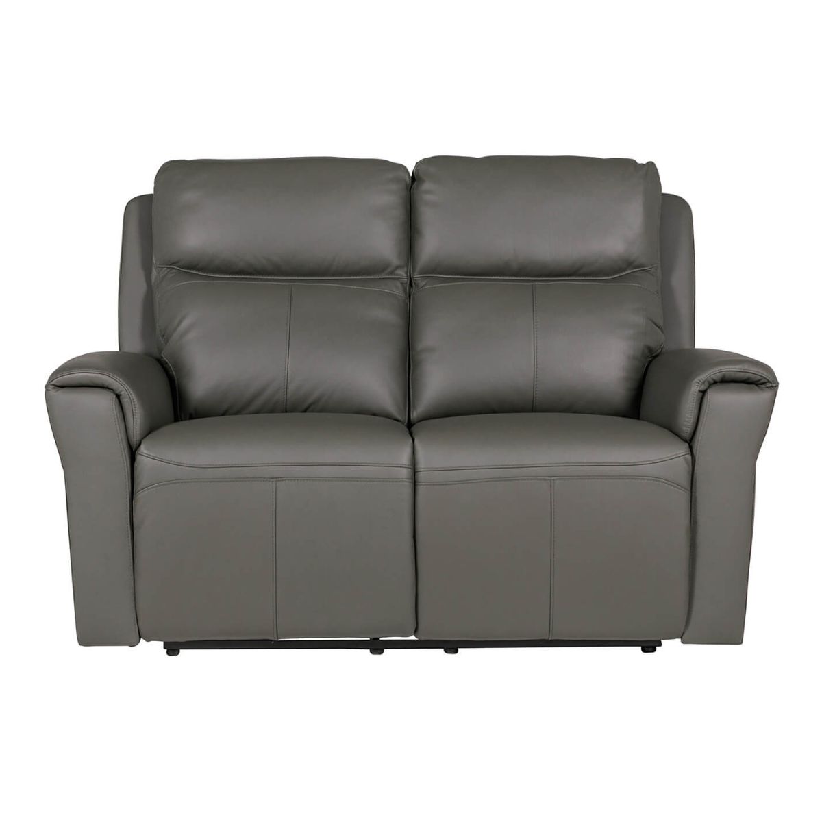 Fauteuil inclinable électrique 2 places en cuir Rosslare