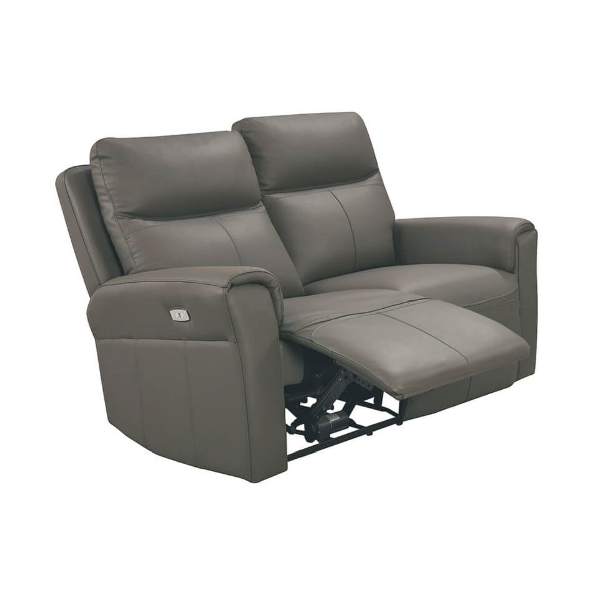 Fauteuil inclinable électrique 2 places en cuir Rosslare
