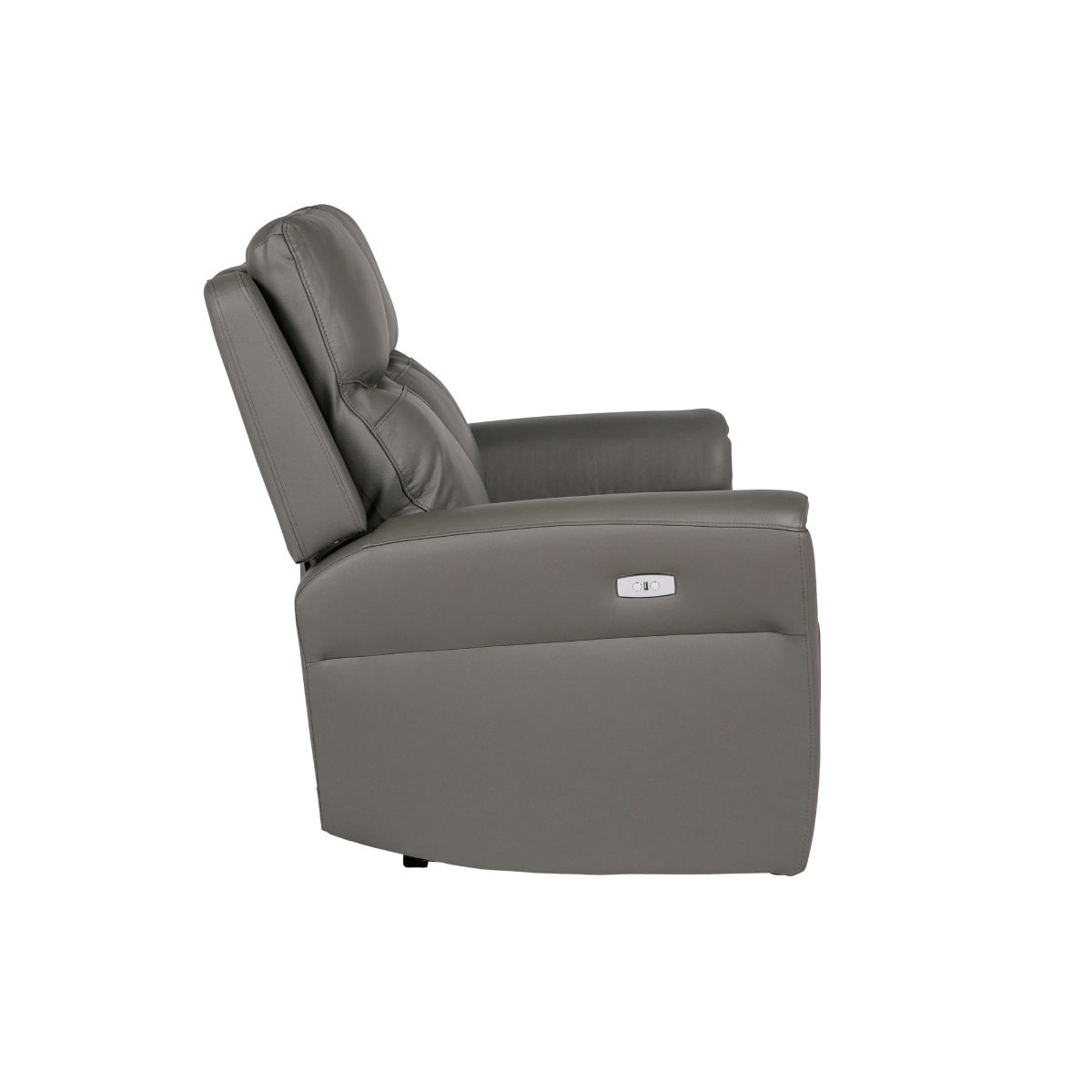 Fauteuil inclinable électrique 2 places en cuir Rosslare