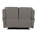 Fauteuil inclinable électrique 2 places en cuir Rosslare